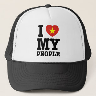 I Heart (Love) My Viet People Trucker Hat