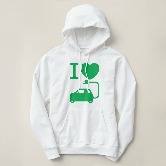 I Heart {Love} NEVs Hoodie (Design Front)