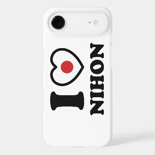I HEART [LOVE] NIHON Case-Mate iPhone CASE