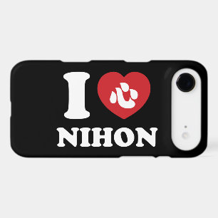 I HEART [LOVE] NIHON Case-Mate iPhone CASE