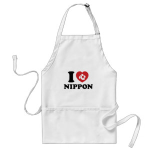 I HEART [LOVE] NIPPON ADULT APRON