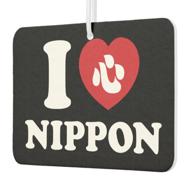 I HEART [LOVE] NIPPON AIR FRESHENER (Left)