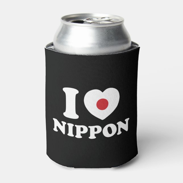 I HEART [LOVE] NIPPON CAN COOLER (Can Front)