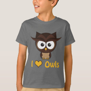 I heart (love) owls T-Shirt