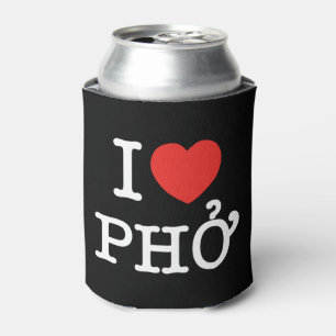 I Heart (Love) Pho Can Cooler