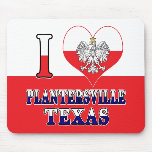 Image of I Heart Love Plantersville Texas Mouse Mat