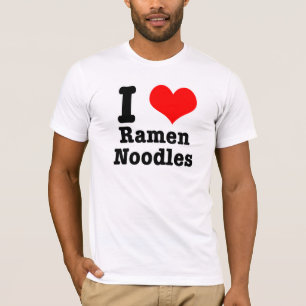 I HEART (LOVE) ramen noodles T-Shirt