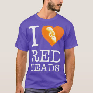 I heart love redheads T-Shirt