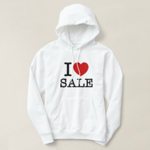 I HEART [LOVE] SALE HOODIE