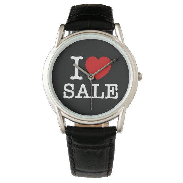 I Heart [Love] Sale Watch (Front)