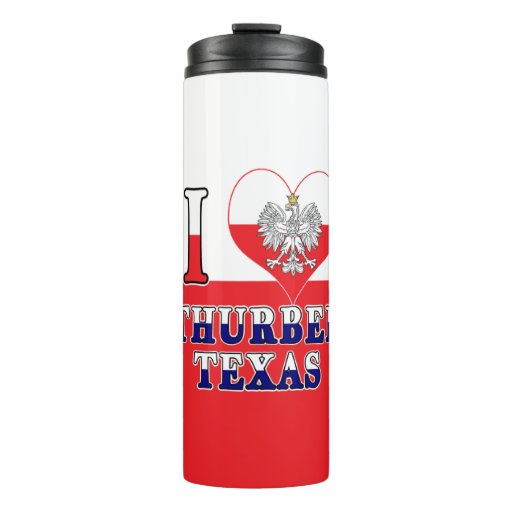 Image of I Heart Love Thurber Texas Thermal Tumbler