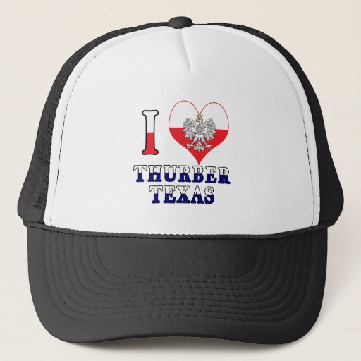 Image of I Heart Love Thurber Texas Trucker Hat