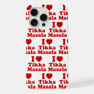 I Heart (Love) Tikka Masala iPhone 15 Pro Max Case