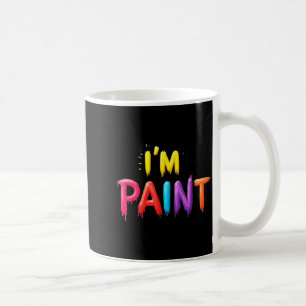 I Heart Love To Finger Paint I'm Paint Cute Couple Coffee Mug