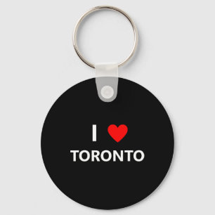I Heart Love Toronto Canada City Tourist Souvenir Key Ring