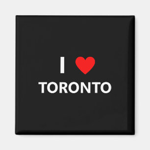 I Heart Love Toronto Canada City Tourist Souvenir Magnet