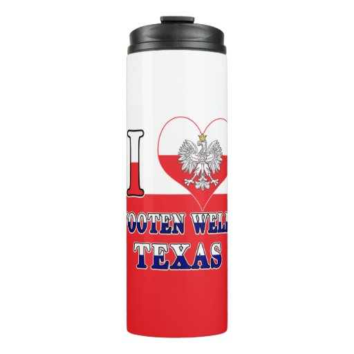 Image of I Heart Love Wooten Wells Texas Thermal Tumbler