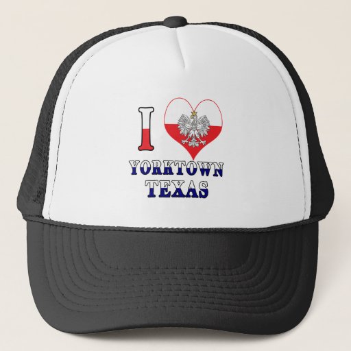 Image of I Heart Love Yorktown Texas Trucker Hat