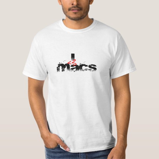 I Heart MAcs (red) T-Shirt