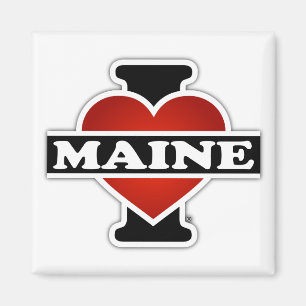 I Heart Maine Magnet