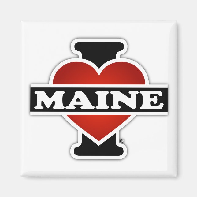 I Heart Maine Magnet (Front)