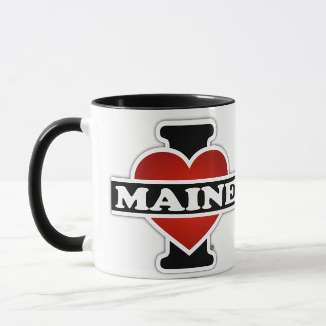 I Heart Maine Mug (Left)