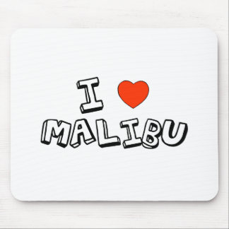 I Heart Malibu Mouse Mat