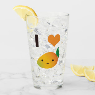 I Heart Mango Glass