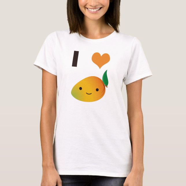 I Heart Mango T-Shirt (Front)