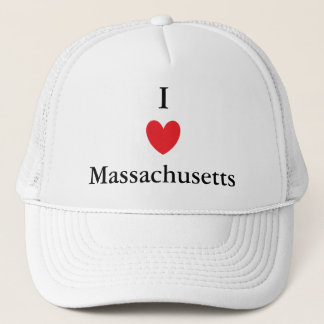 I Heart Massachusetts Trucker Hat