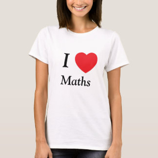 I HEART MATHS LOVE T-Shirt