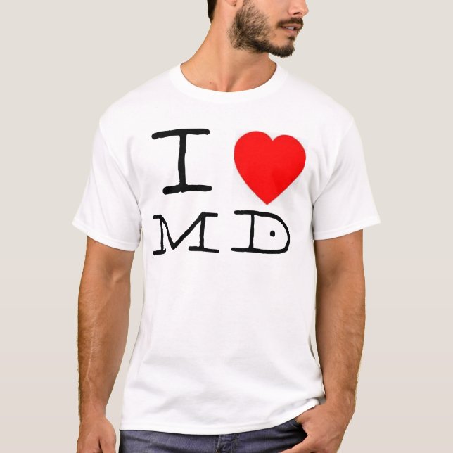 I *heart* MD T-Shirt (Front)