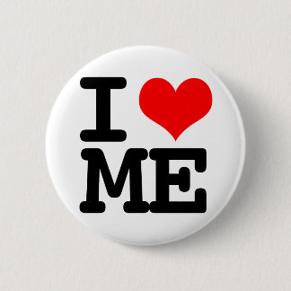 I Heart Me 6 Cm Round Badge