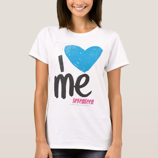 I Heart Me Aqua T-Shirt (Front)