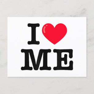 I Heart ME Classic Holiday Postcard