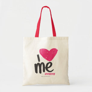 I Heart Me Magenta Tote Bag