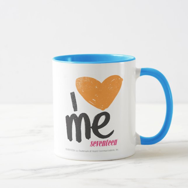 I Heart Me Orange Mug (Right)