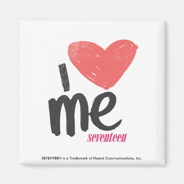 I Heart Me Pink Magnet (Front)