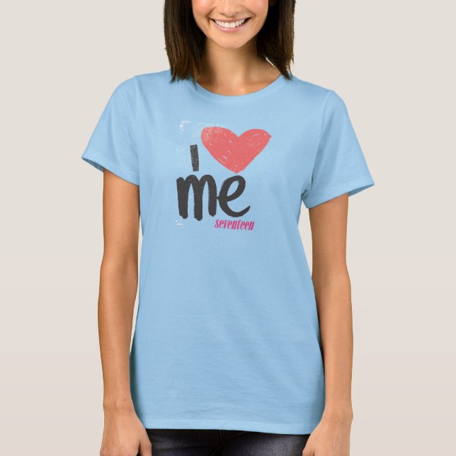 I Heart Me Pink T-Shirt (Front)
