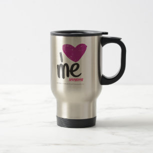 I Heart Me Purple Travel Mug