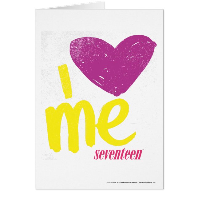 I heart Me Purple/Yellow (Front)