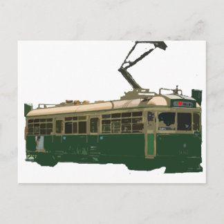 I heart Melbs Tram Postcard