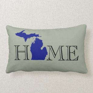 I heart Michigan Lumbar Cushion