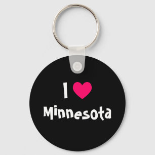 I Heart Minnesota Key Ring