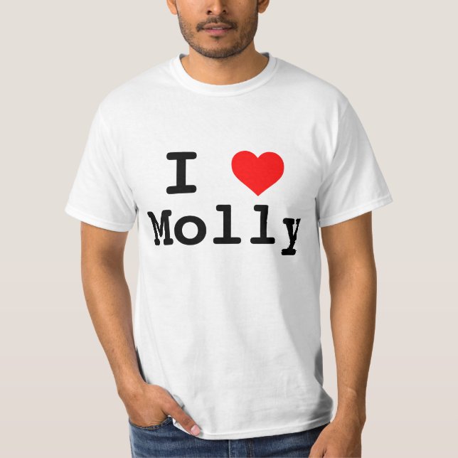 I heart molly T-Shirt (Front)
