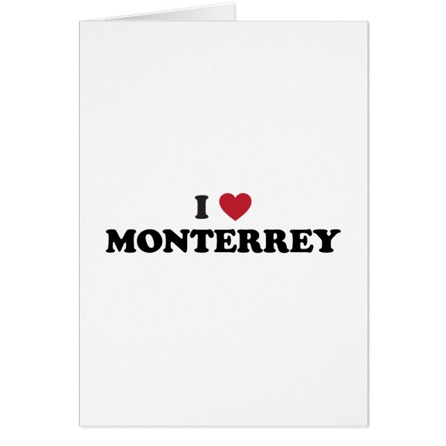 I Heart Monterrey Mexico (Front)