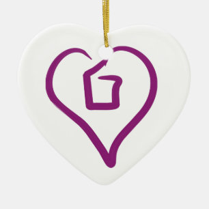 I heart more than 1 - Ornament