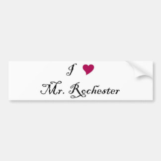 I Heart Mr. Rochester bumper sticker