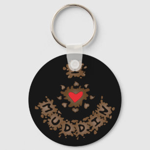 I Heart Muddin Key Ring