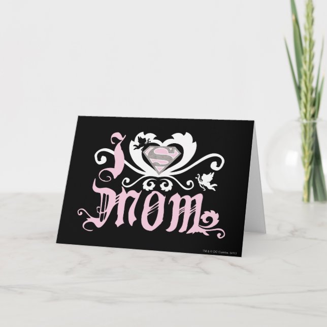 I Heart Mum  Pink Card (Front)